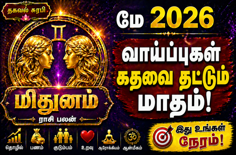மிதுனம் ராசிக்காரர்களுக்கு மே 2026 அதிர்ஷ்டமா? 😲 முழு பலன்கள் | Gemini May 2026